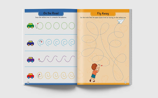 101 Pencil Control Activity Book For Kids by Wonder House Books
