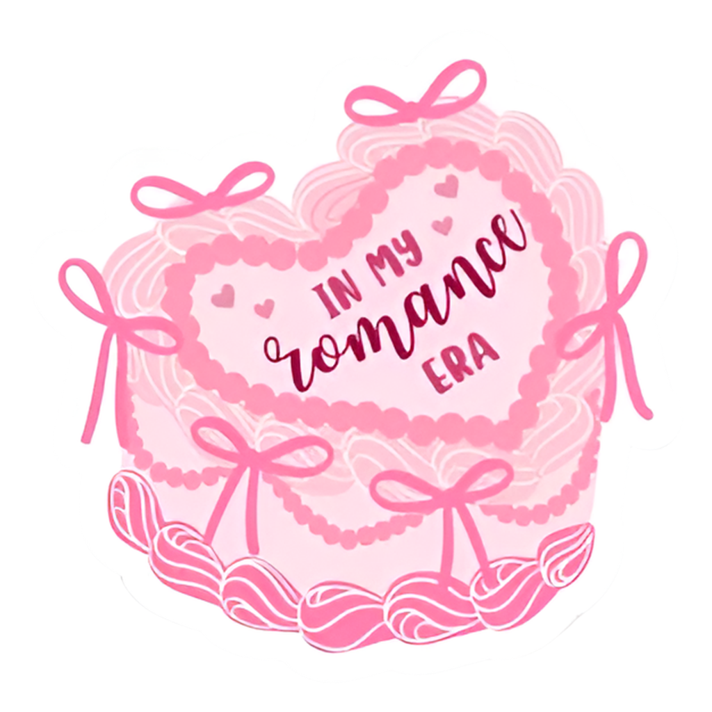 In my Romance Era Cake | Sticker