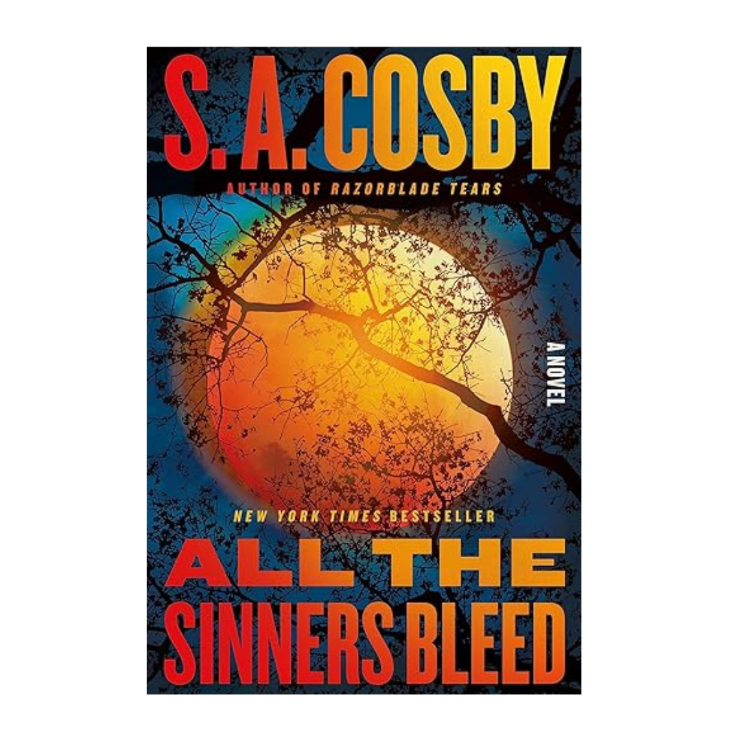 Book cover of All the Sinners Bleed by S.A. Cosby – available at BookWorld UAE.