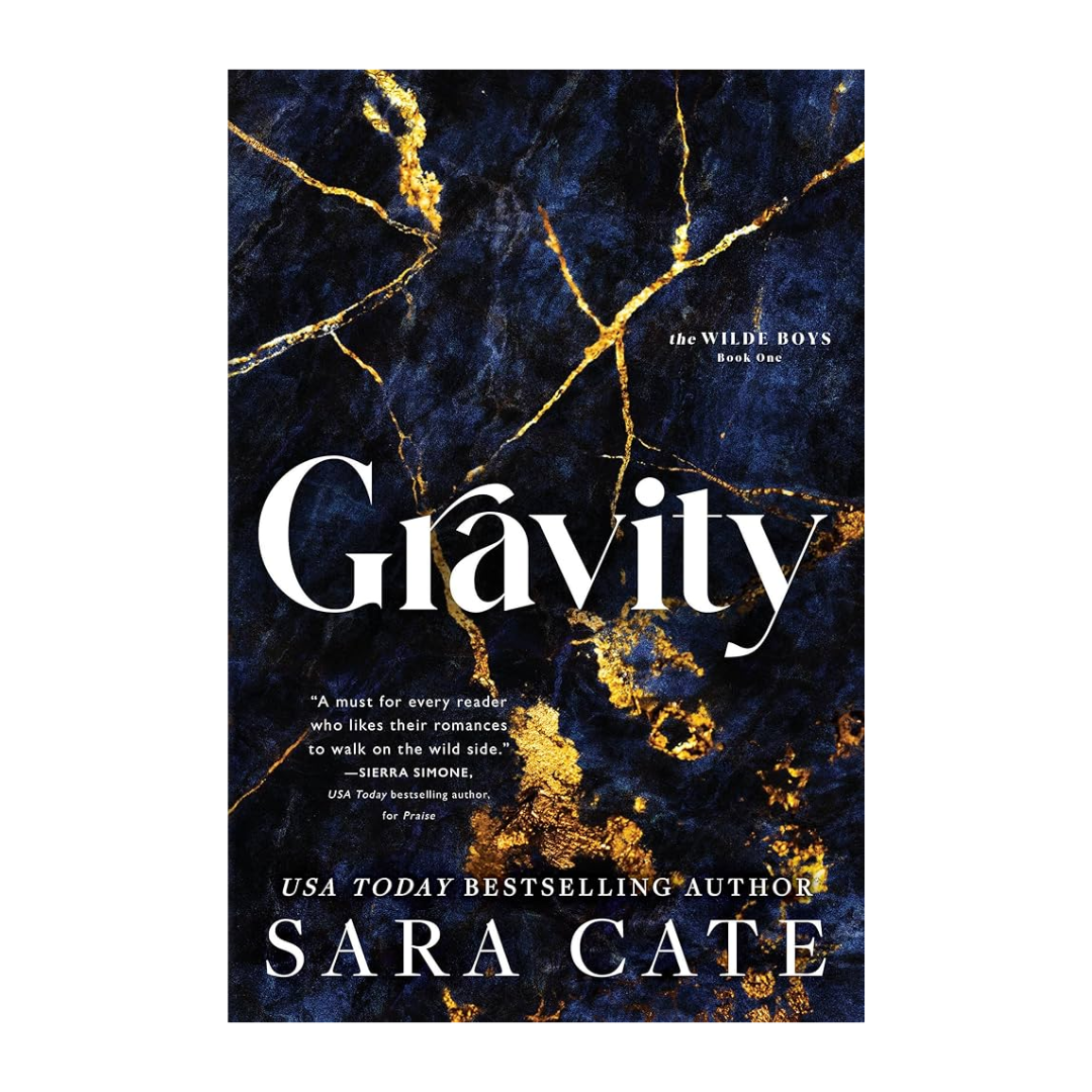 Cover of Gravity by Sara Crate – A powerful contemporary fiction novel available at BookWorld UAE.
