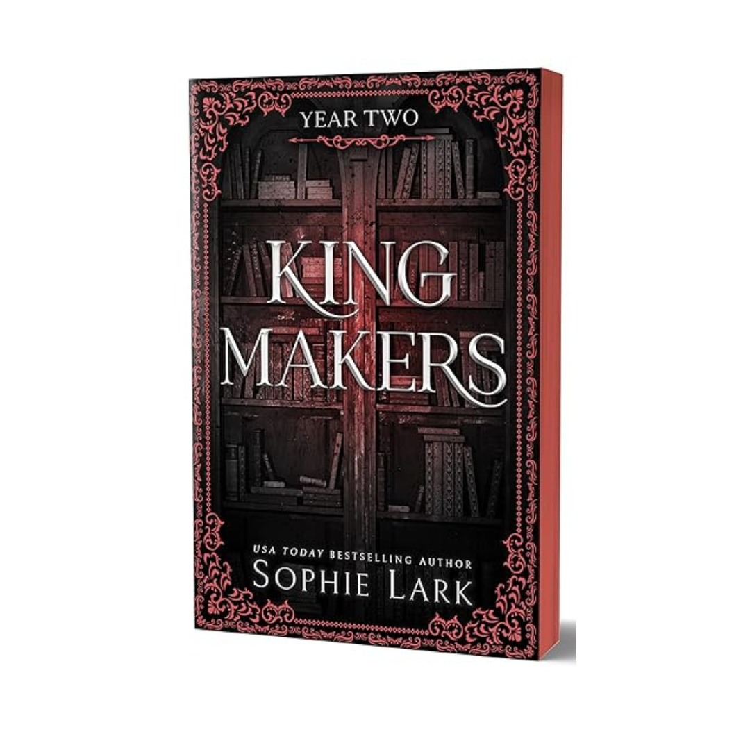 Kingmakers: Year Two by Sophie Lark – A dark, intense romance set in an elite academy where power and passion collide, available at BookWorld UAE.