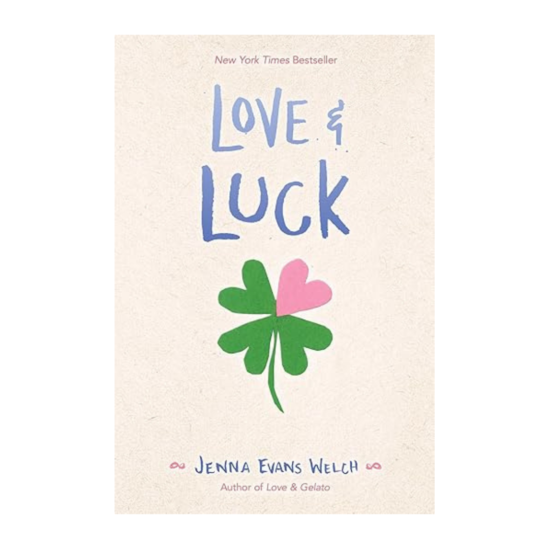 Cover of Love & Luck by Jenna Evans Welch – A YA romance novel set in Ireland, available at BookWorld UAE.