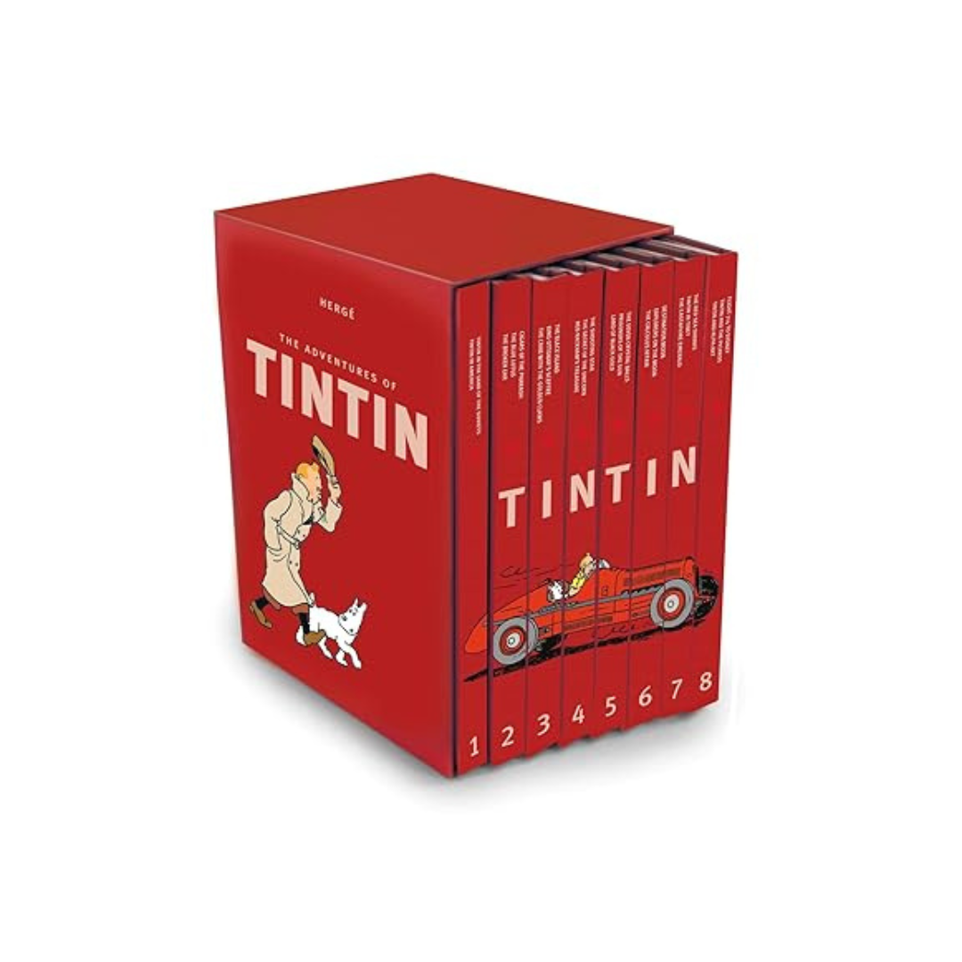 Hergé - Portfolio Portraits Tintin - Complet des 8 Hergé - Portfolio Portraits Tintin - Complet des 8