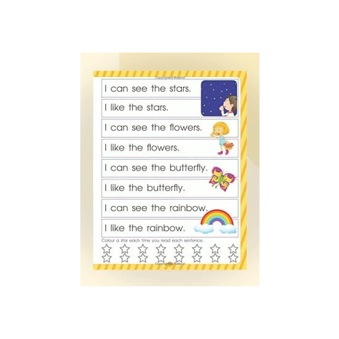 Very First Sight Words Sentences Level 1