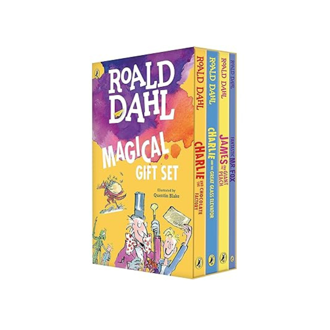 Roald Dahl Magical Gift Set (4 Books)