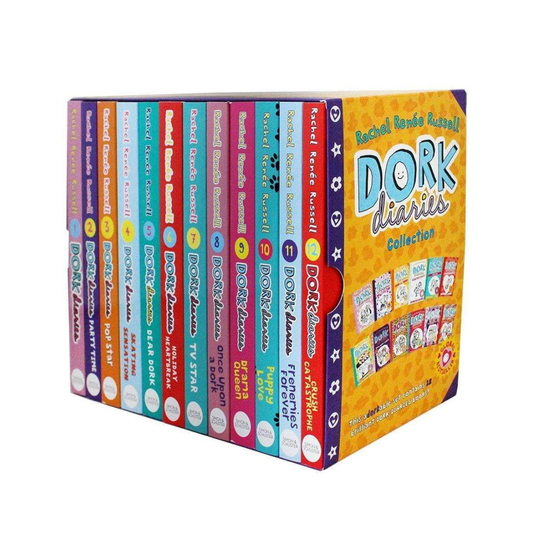 Dork diaries x 12 flex box by Rachel Renée Russell – BOOKWORLD UAE