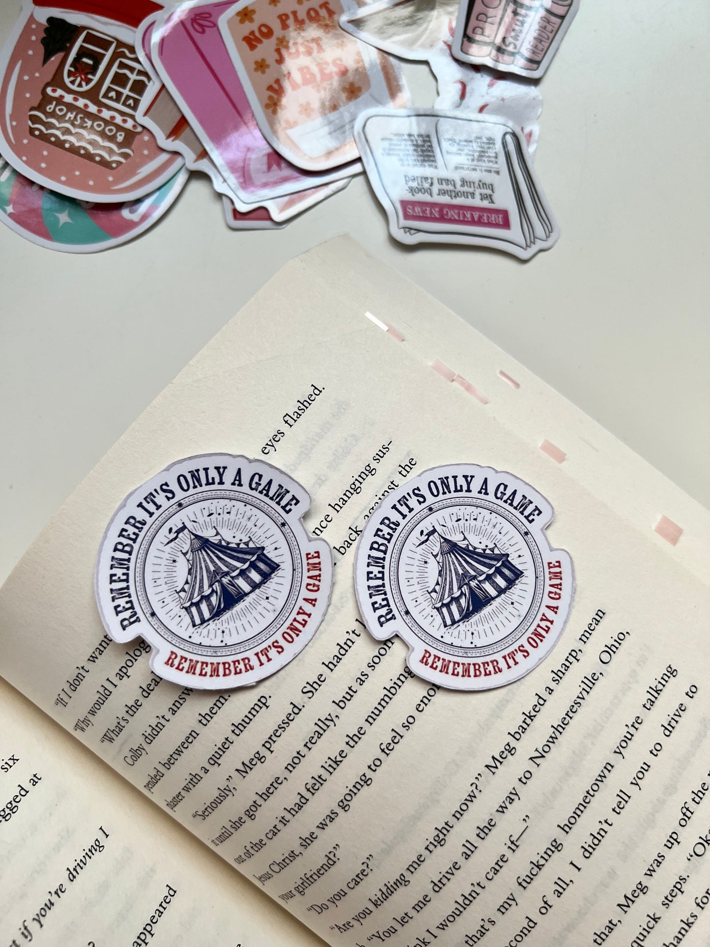 Remember, It’s Only A Game (Caraval) Sticker