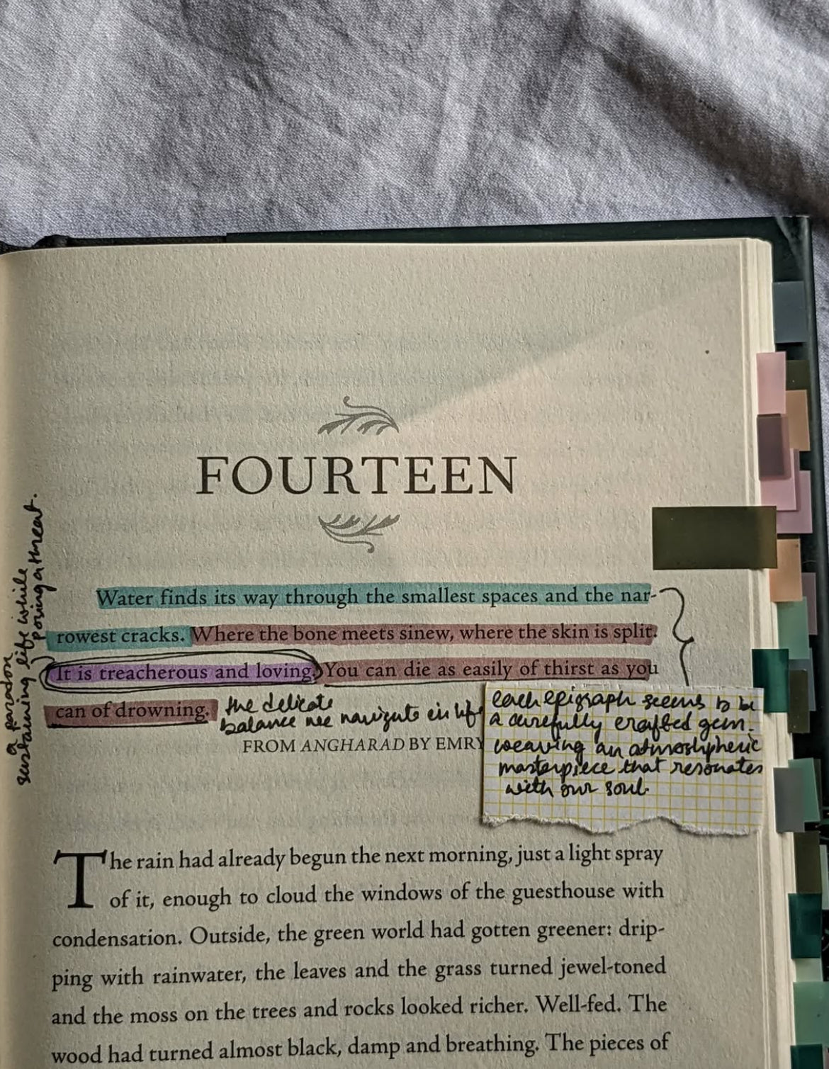 A Study in Drowning by Ava Reid- Annotated Hardcover