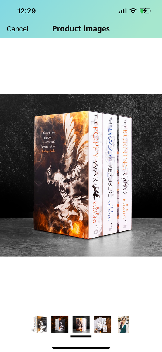 The Poppy War Trilogy by RF Kuang