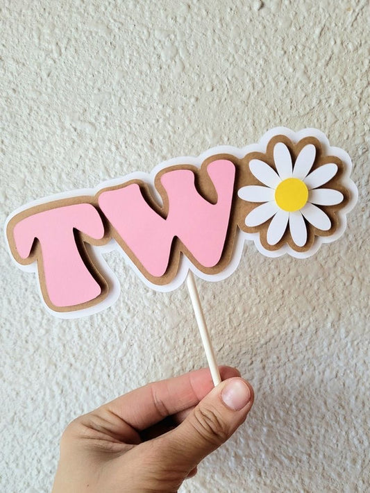 Birthday Cake Topper | First Birthday Cake topper