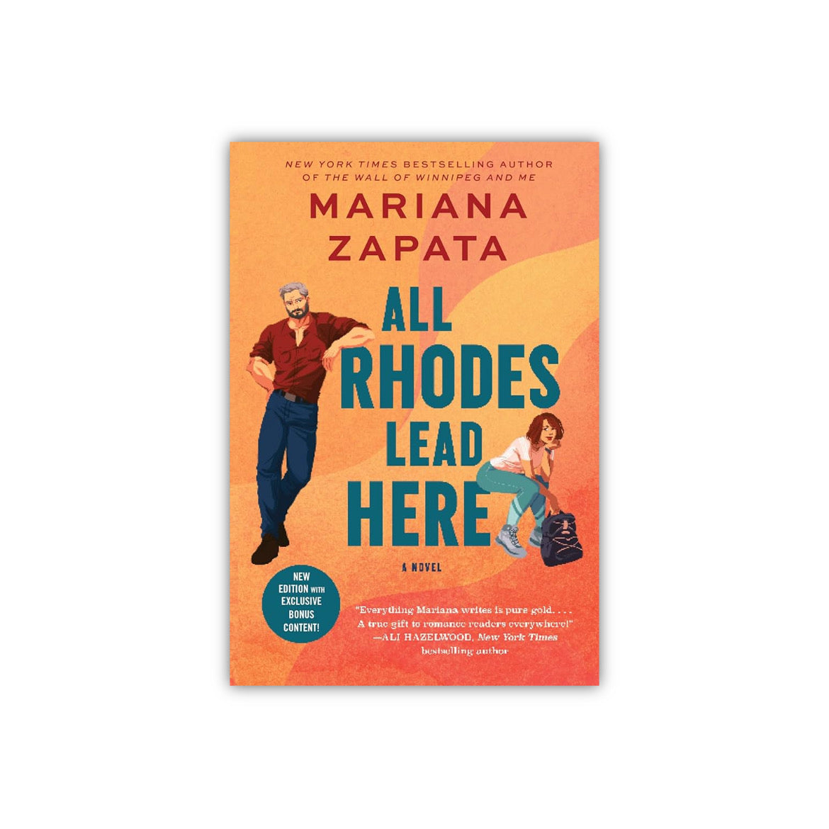 Signed copy of all rhodes lead here by outlet mariana zapata