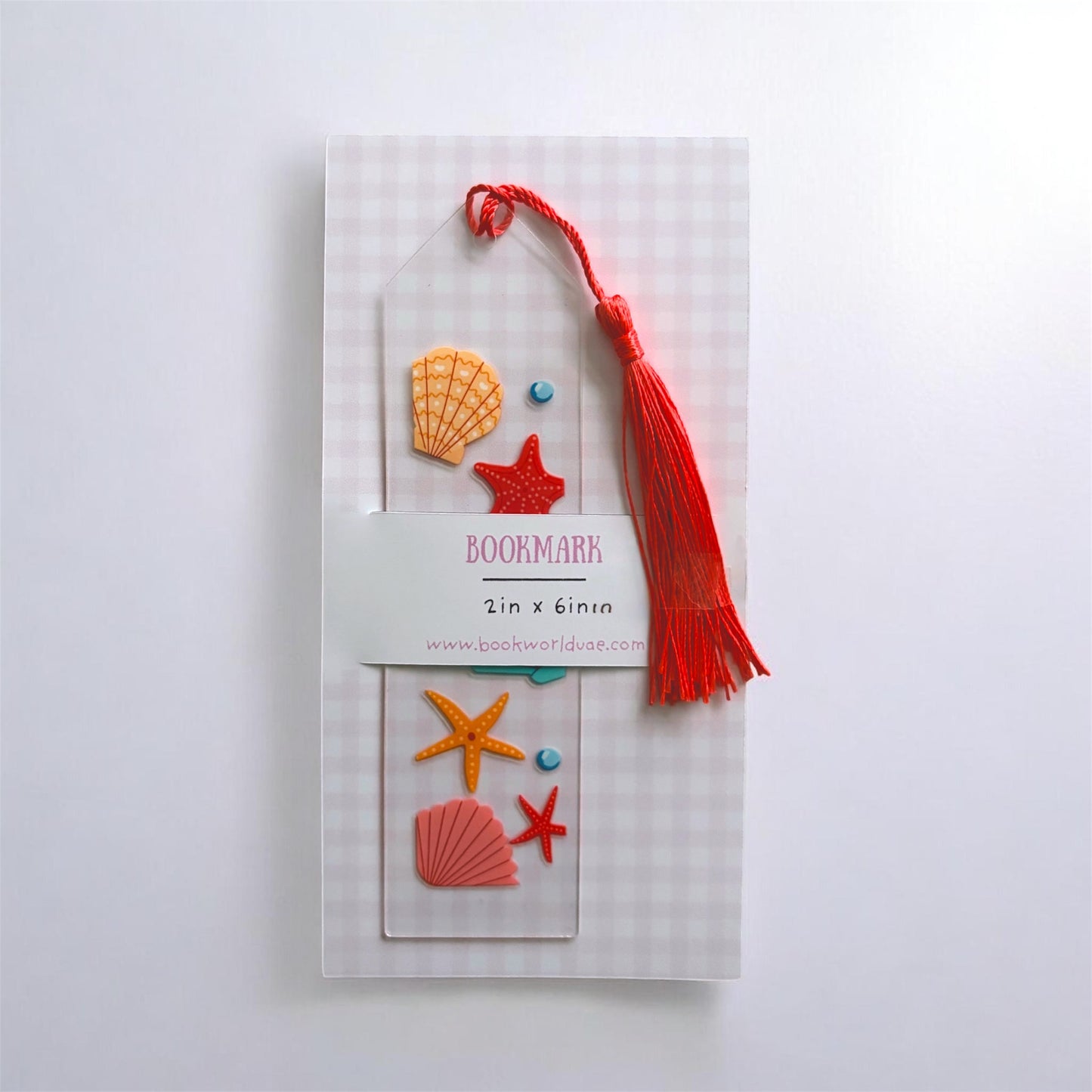 Sea Shells - Acrylic UV/DTF Bookmark