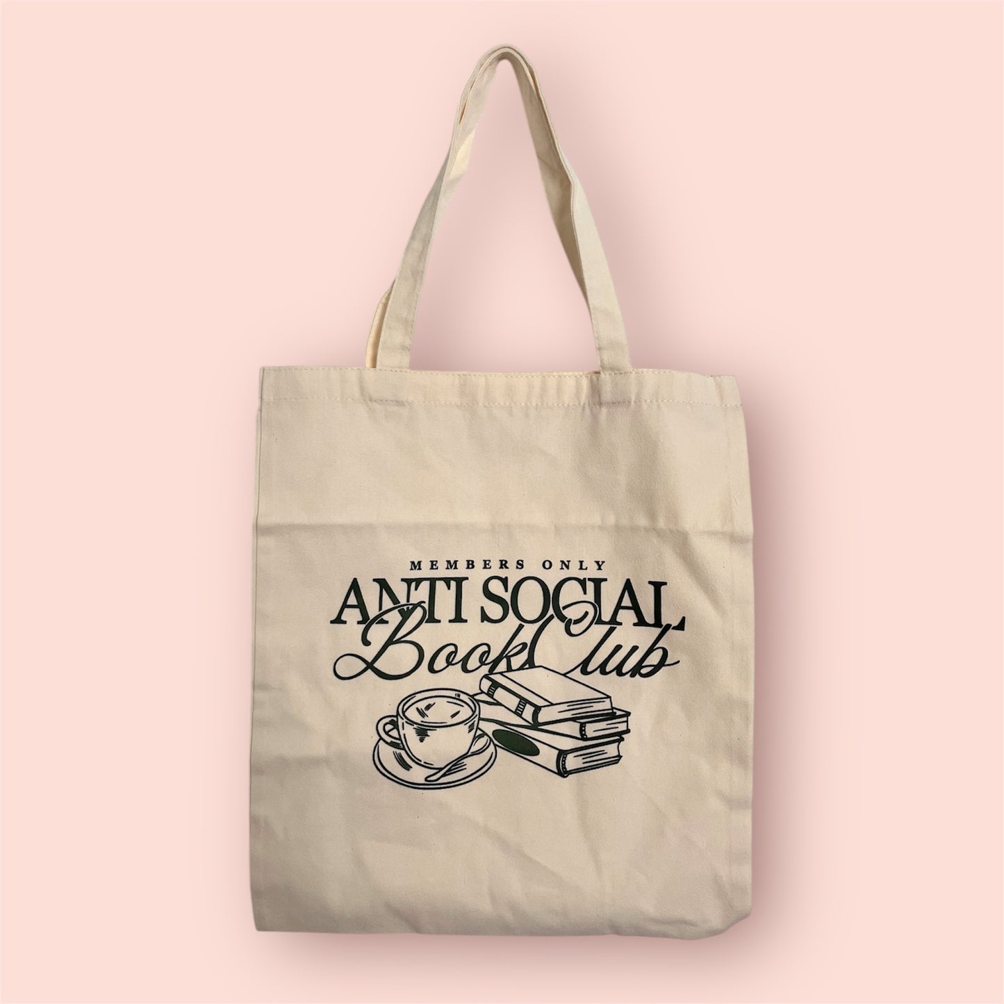 Anti-Social Book Club Tote Bag | Bookish Accessories