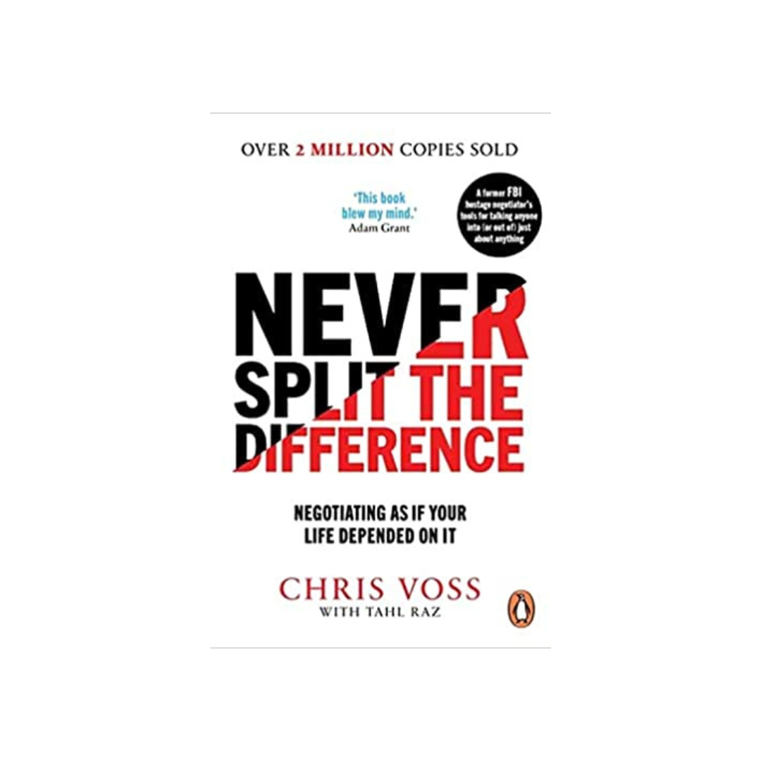 Never Split The Difference by Chris Voss (Paperback)