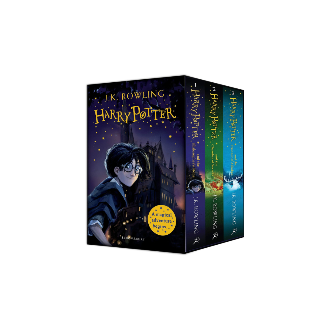 Harry Potter 1–3 Box Set by JK Rowling (Paperback)