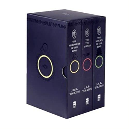 The Lord Of The Rings (3 Book Box Set) by JRR Tolkien (Paperback)