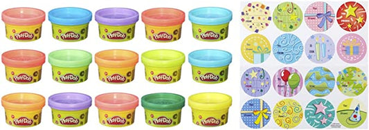 Play-Doh Party Bag, 15 Mini Play-Doh Cans