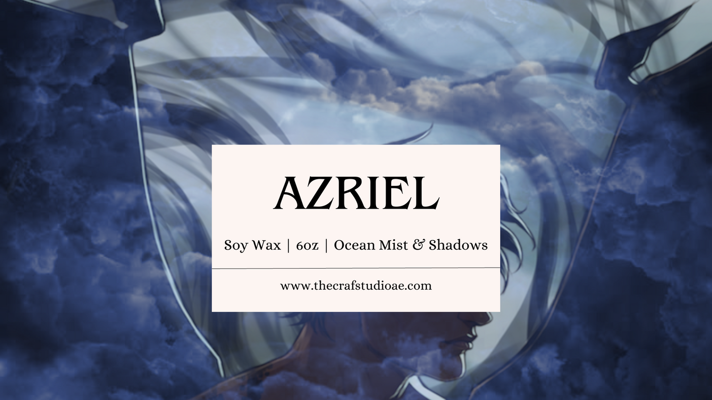 Azriel & Cassian- Literary Candles