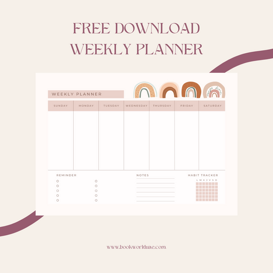 Free Digital Download- Boho Weekly Planner