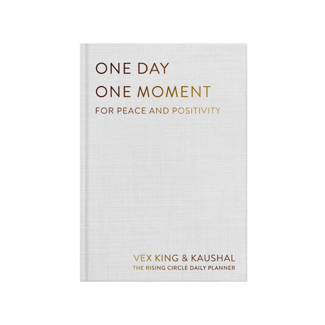 One Day One Moment: Journal For Peace and Positivity by Vex King, Kaushal