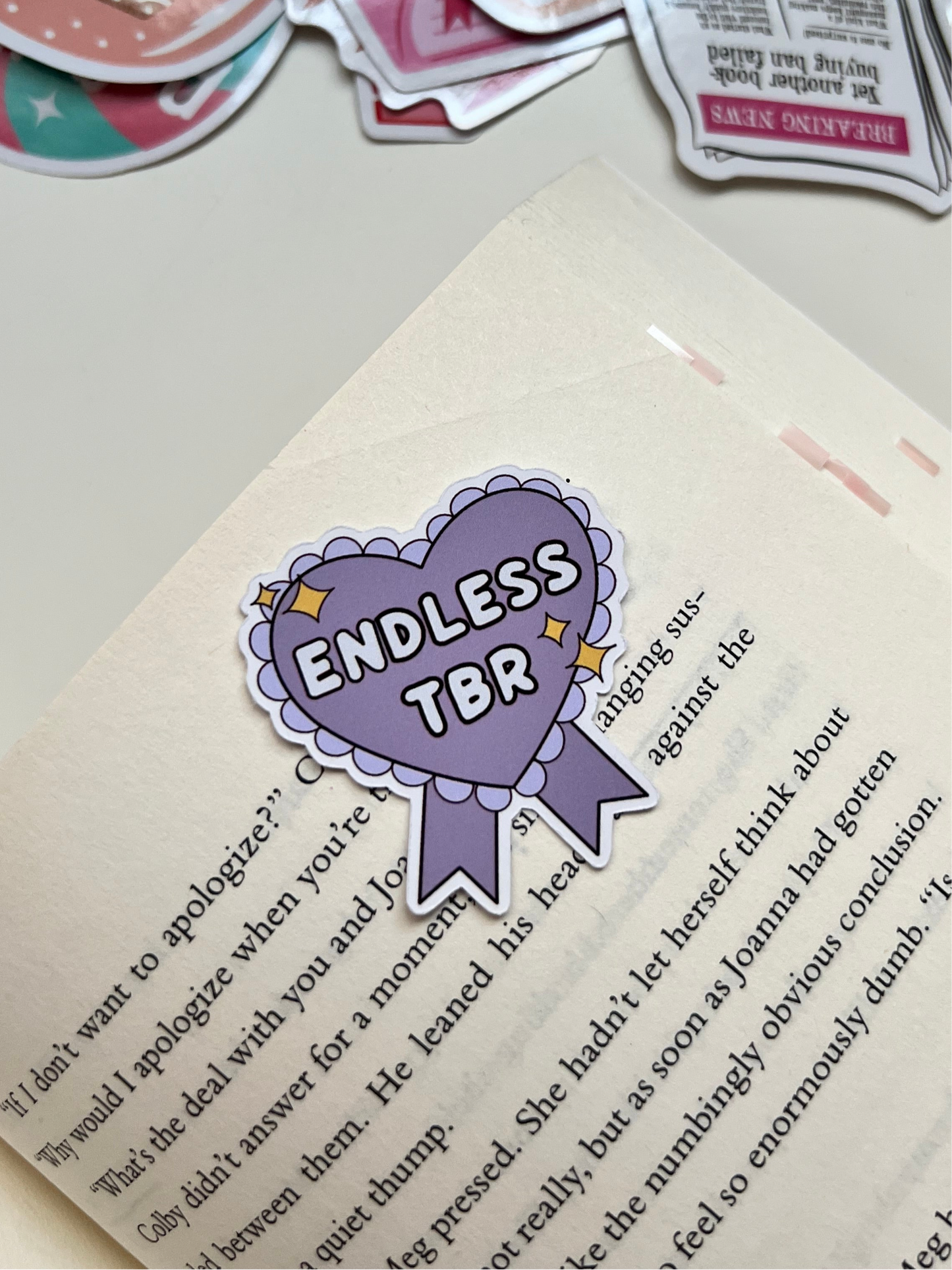 Endless TBR Sticker