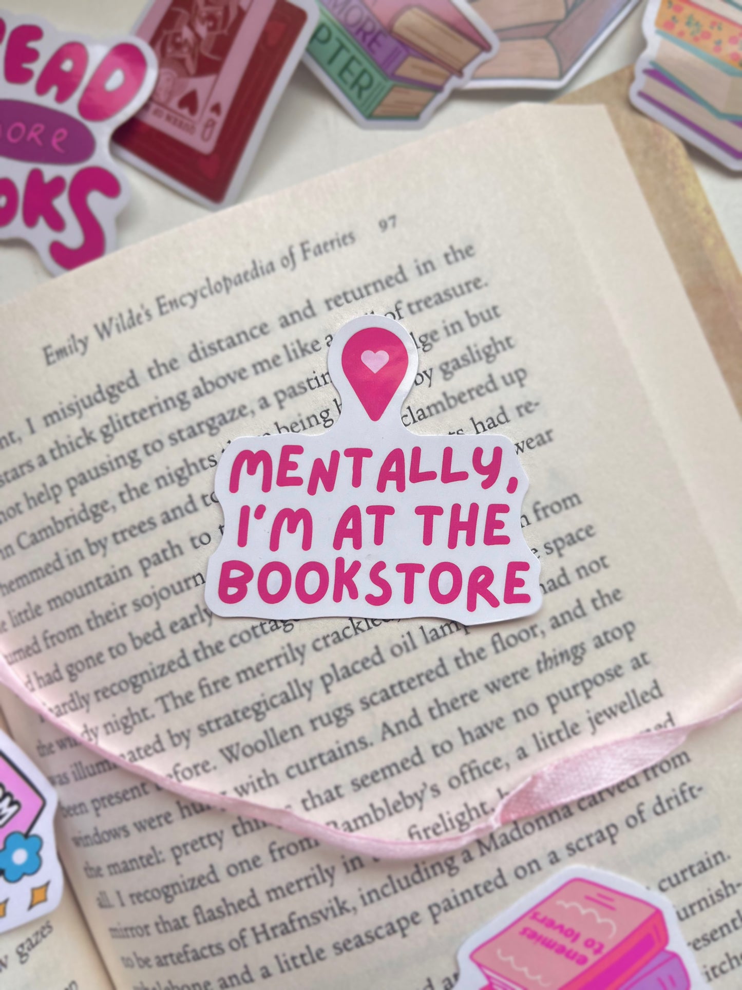 Mentally I’m at the Bookstore