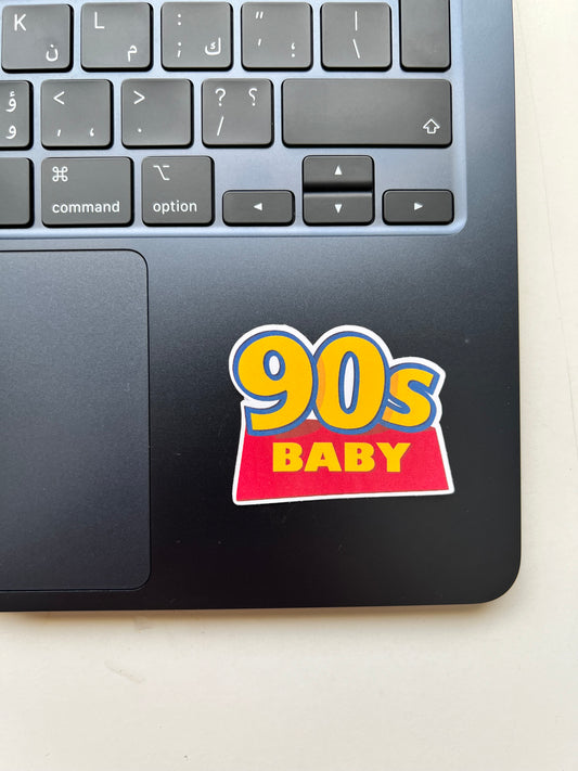 90s Baby Sticker