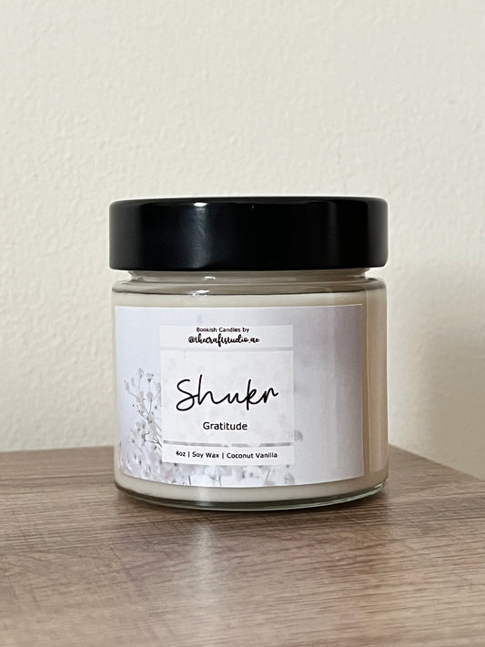 Shukr (Gratitude) Soy Wax Candle