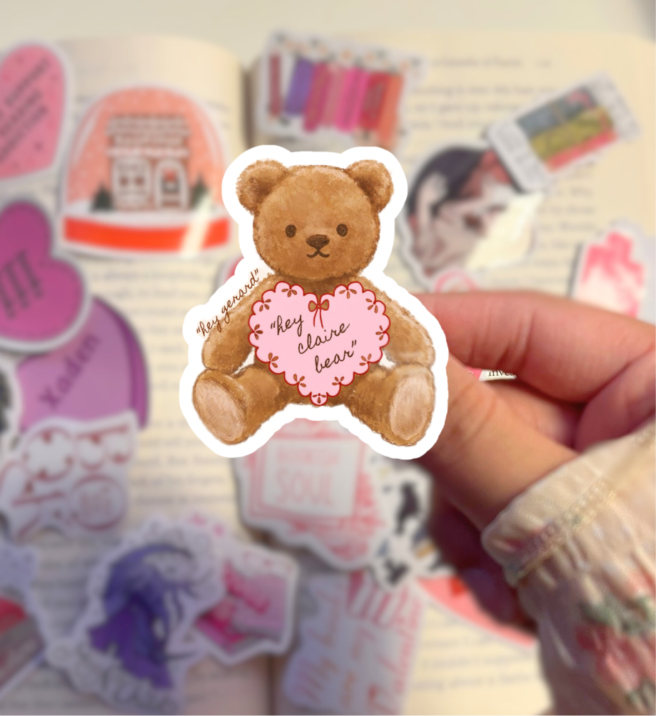 Claire Bear (Taming 7) Sticker