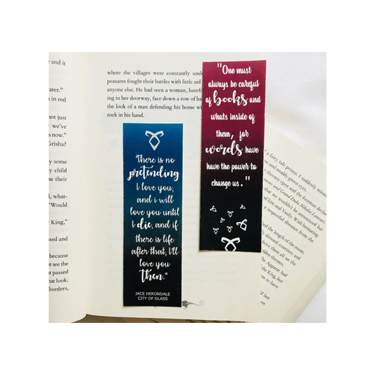 Shadowhunter Bookmarks (Sale)