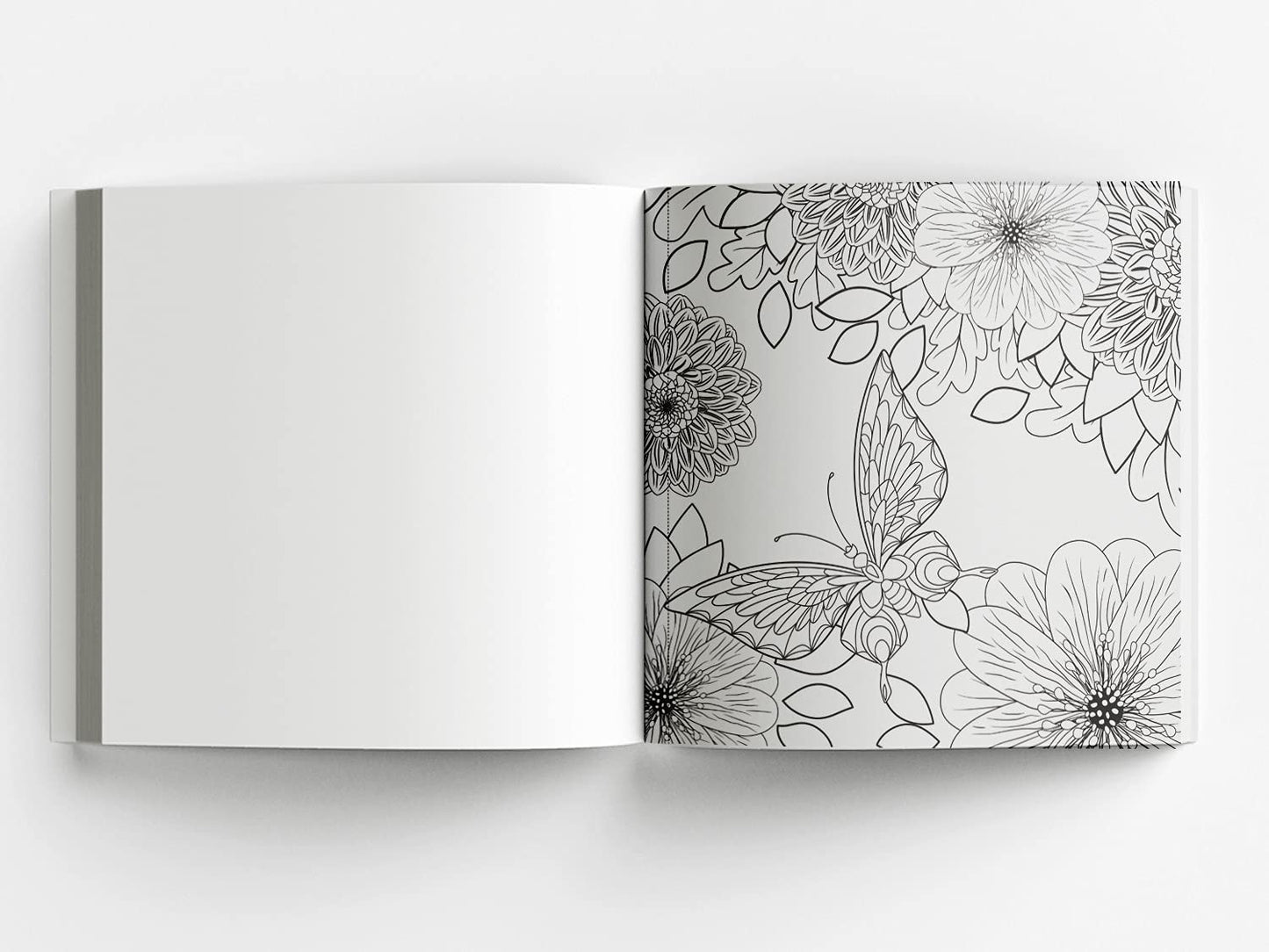 Nature, Garden and Forest: Colouring Books for Adults with Tear Out Sheets