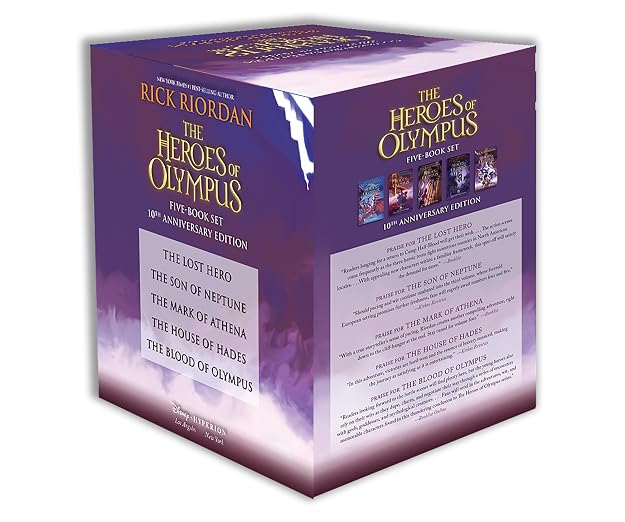 The Heroes of Olympus by Rick Riordan (Complete Set of 5)