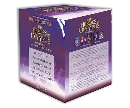 The Heroes of Olympus by Rick Riordan (Complete Set of 5)