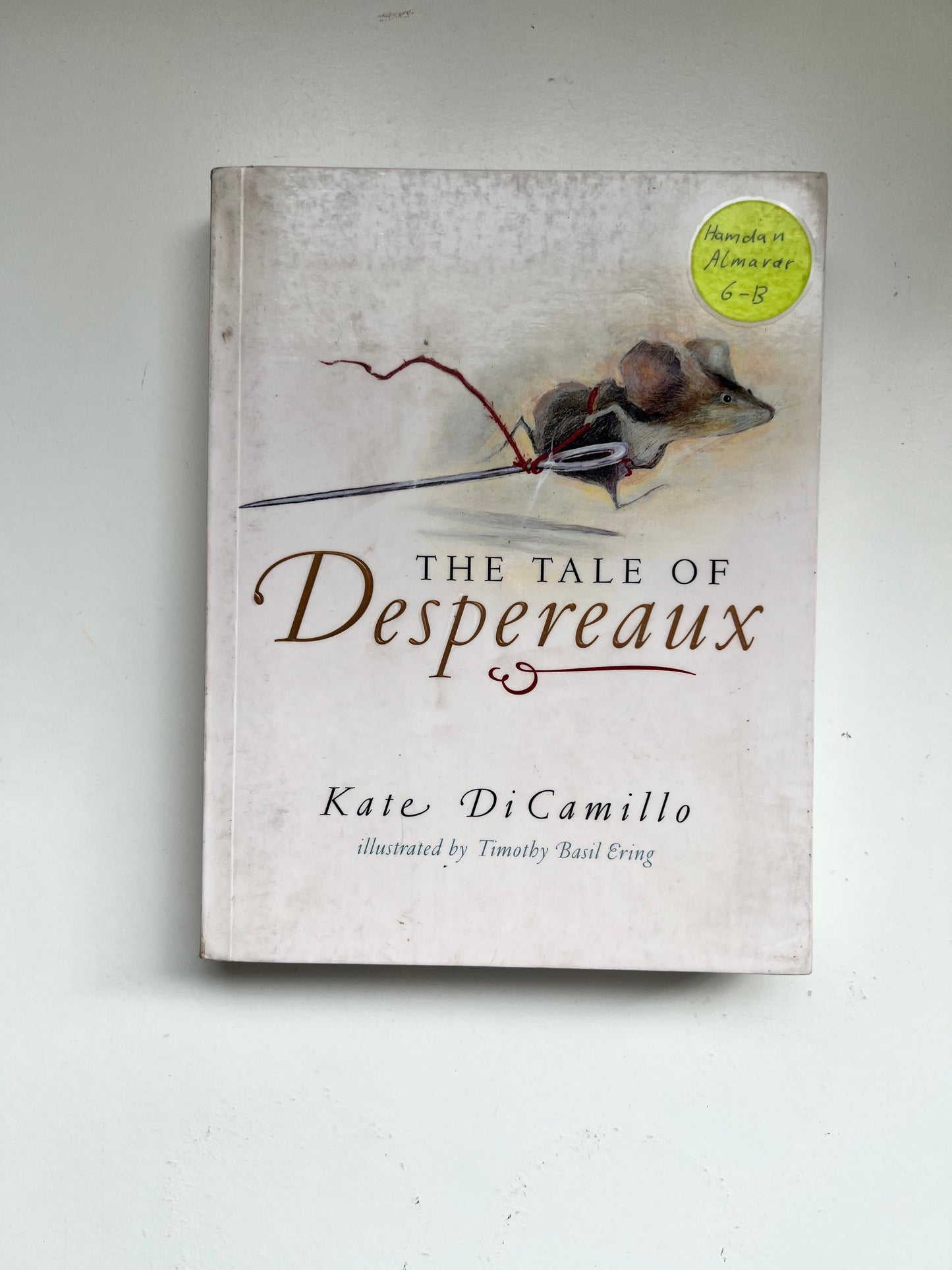 The Tale of Desperaux by Kate DeCamillo