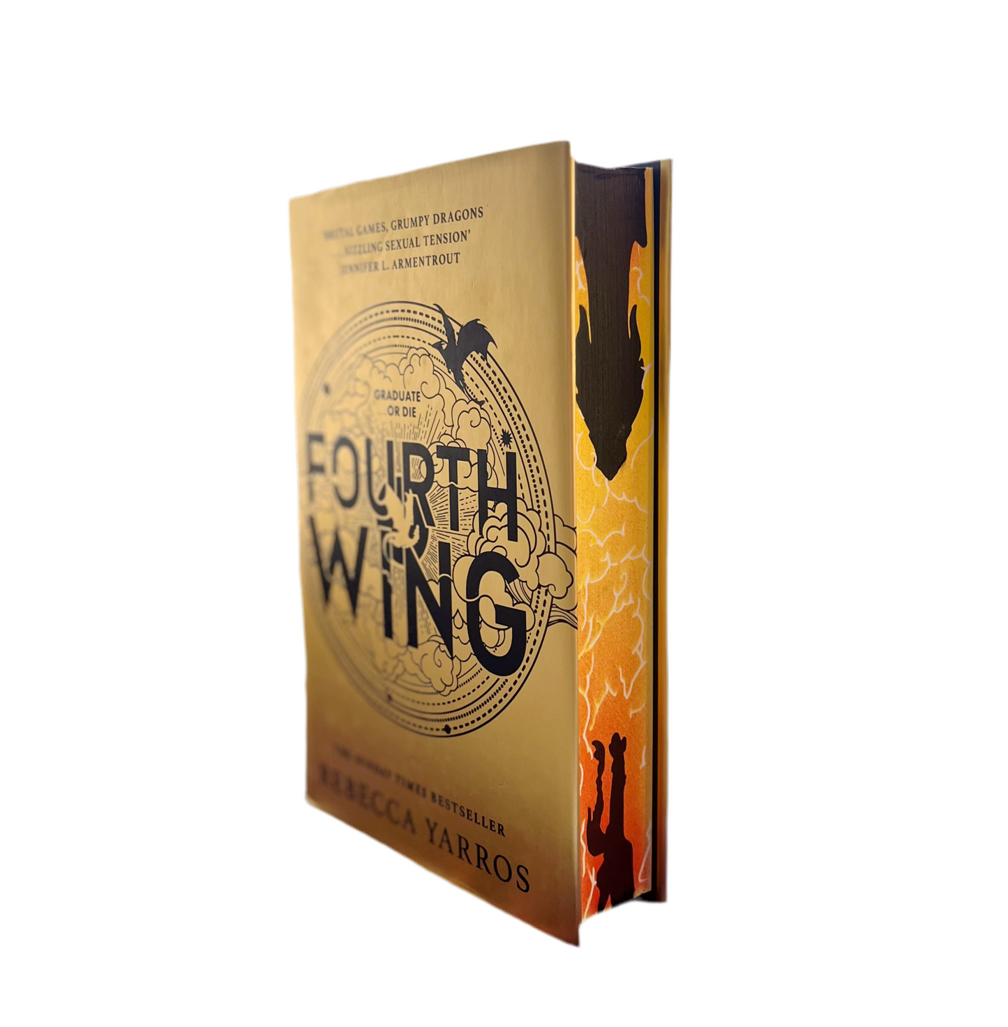 Fourth Wing by Rebecca Yarros (BW Exclusive Edition)