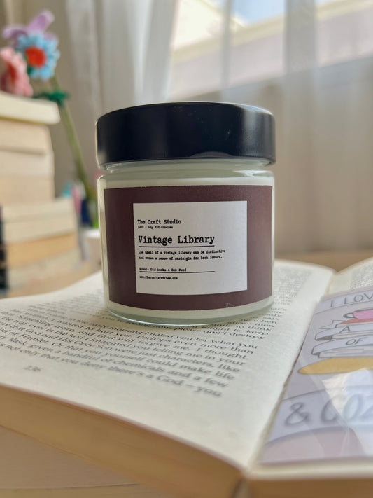 Vintage Library Candle (Vintage Literary Collection)