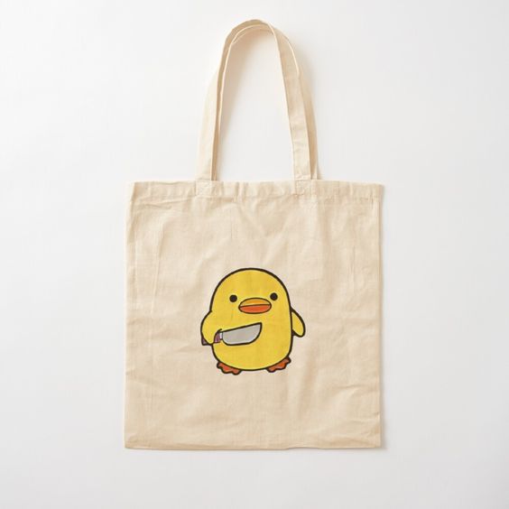 Cute Killer Duck - Tote Bag