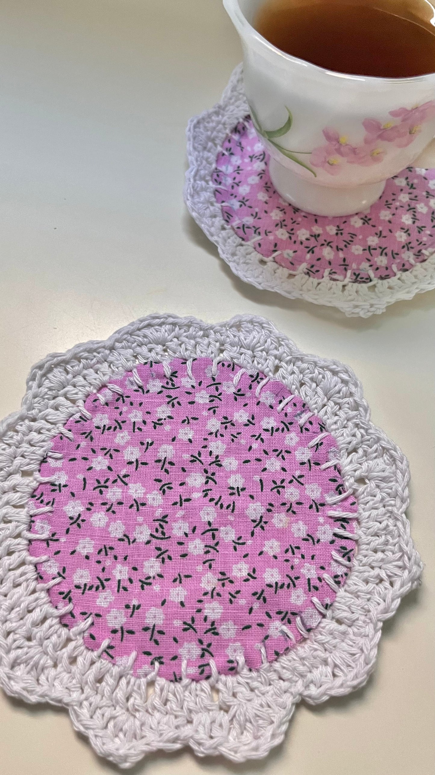 Lace Trim Coasters