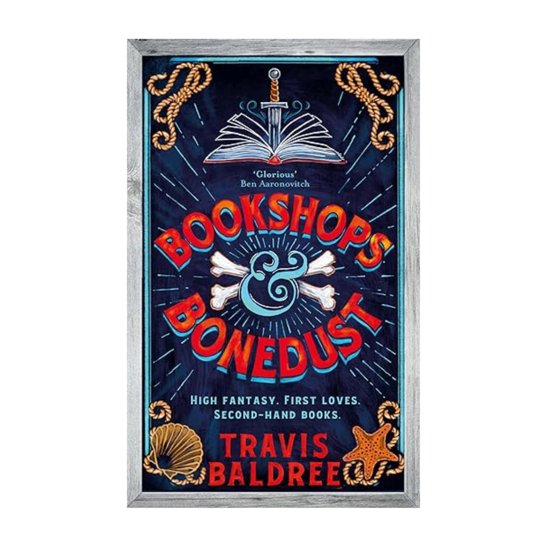 Bookshops & Bonedust by Travis Baldree – Cozy fantasy prequel available at BookWorld UAE.
