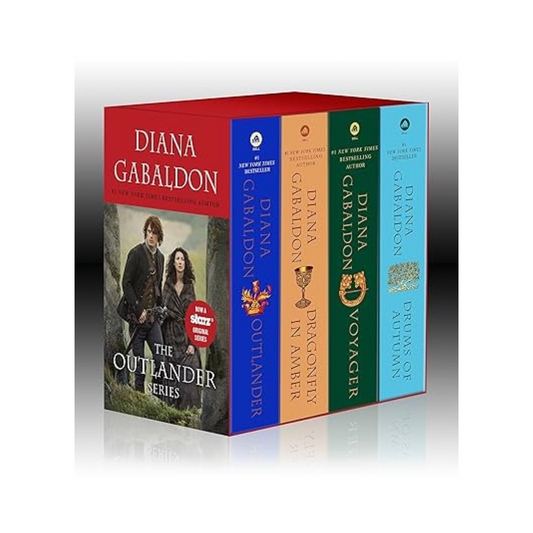 Outlander Boxed Set: Outlander, Dragonfly in Amber, Voyager, Drums of Autumn by Diana Gabaldon