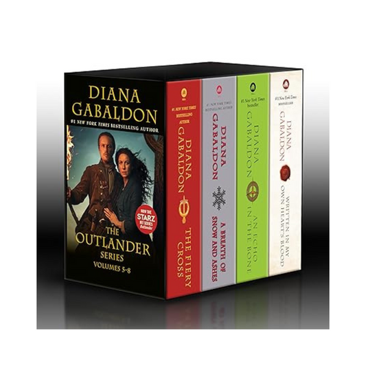 The Outlander: The Fiery Cross / A Breath of Snow and Ashes / An Echo in the Bone / Written in My Own Heart's Blood (The Outlander, 5-8) by Diana Gabaldon