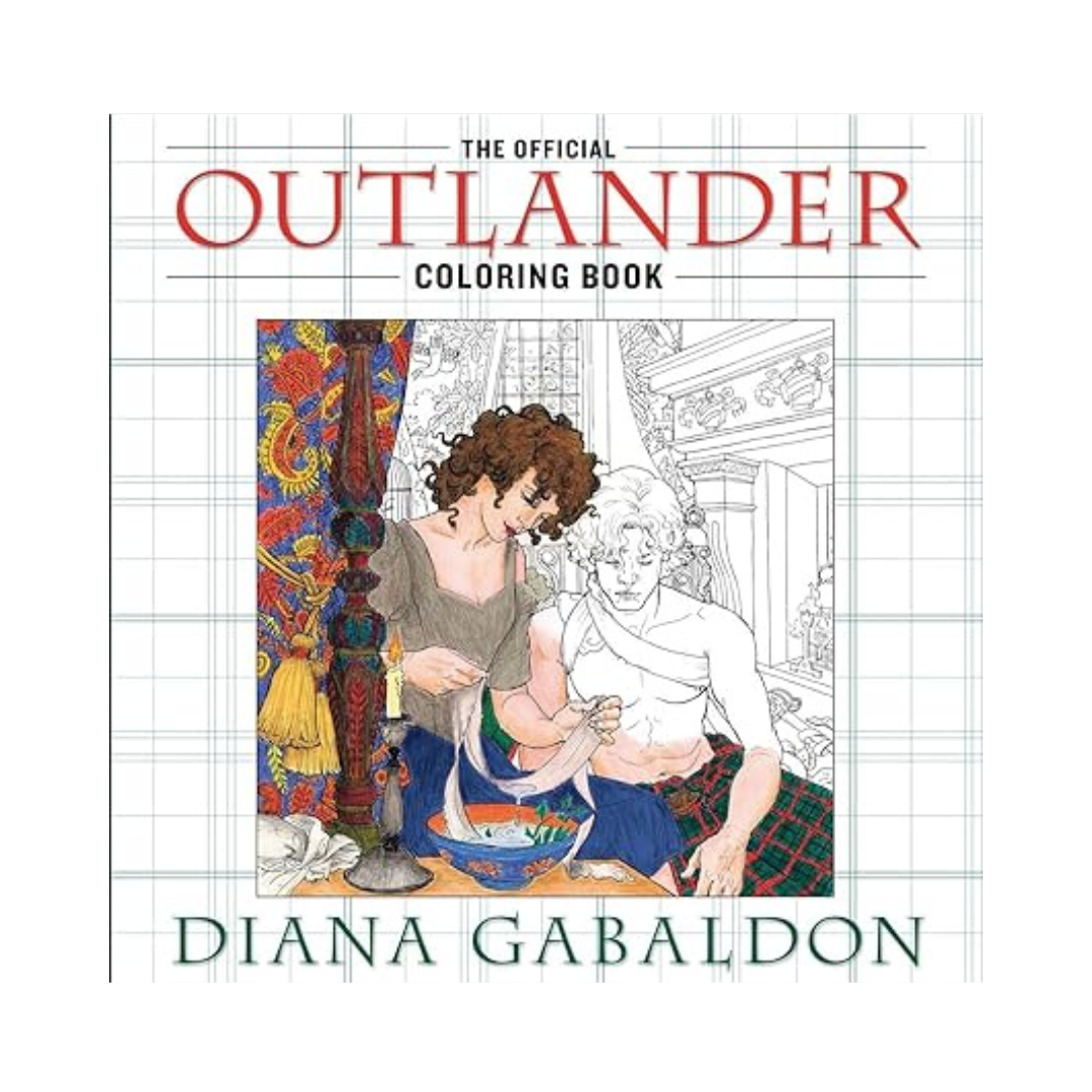 Outlander Pages The Official Outlander Coloring Book: An Adult Coloring Book by Diana ...