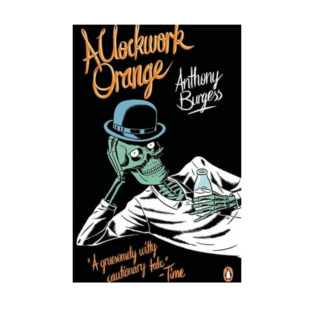 A Clockwork Orange by Anthony Burgess – A dystopian classic exploring free will, violence, and redemption, available at BookWorld UAE.