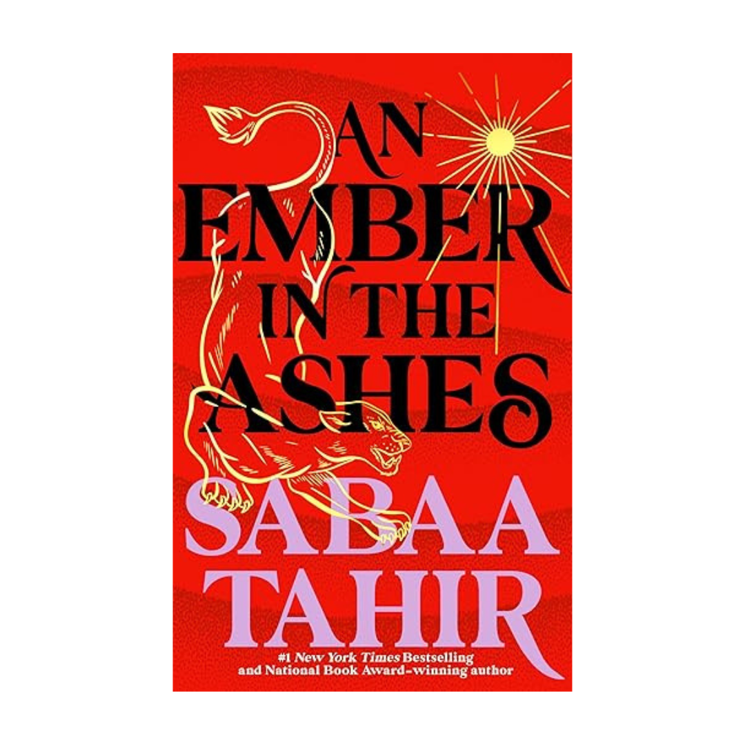 Cover of An Ember in the Ashes by Sabaa Tahir – bestselling YA fantasy novel at BookWorld UAE.