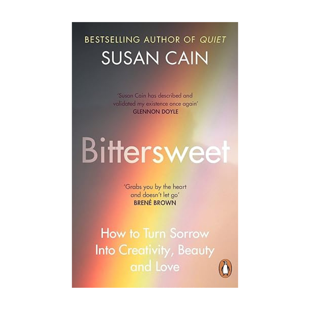 Book cover of Bittersweet by Susan Cain – emotional wellness book available at BookWorld UAE.