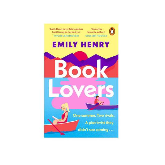 Book Lovers by Emily Henry – A witty and charming romantic comedy about love, literature, and second chances, available at BookWorld UAE.
