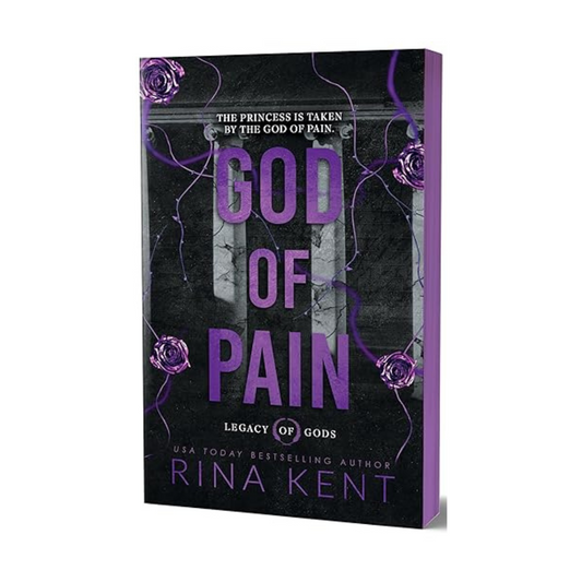 Cover of God of Pain (Deluxe Edition) by Rina Kent – a dark romance novel, available at BookWorld UAE.