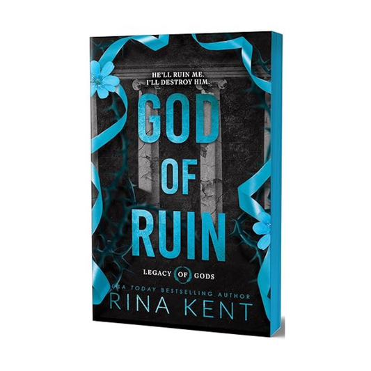 Cover of God of Ruin (Deluxe Edition) by Rina Kent – a collector’s dark romance novel, available at BookWorld UAE.