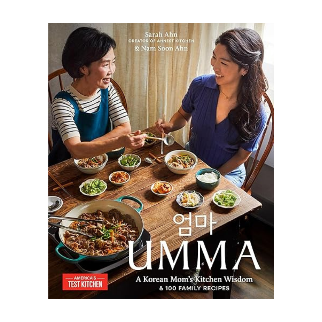 Book cover of Umma by Sarah Ahn & Nam Soon Ahn – memoir about motherhood and resilience at BookWorld UAE.