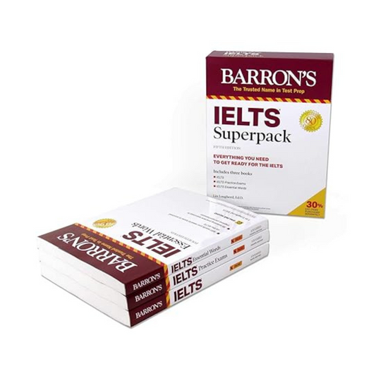 Barron's IELTS Superpack (3 books) by Lin Lougheed